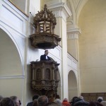 In der reformierten Kirche von Kėdainiai