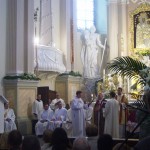 Messe in Šiluva mit dem Erzbischof von Kaunas