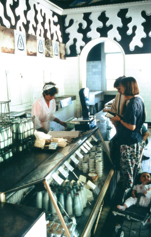 Milchladen in Šiauliai, Sommer 1992