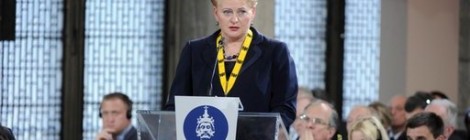 Karlspreis für Präsidentin Litauens