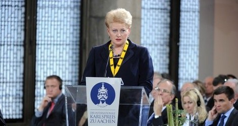 Karlspreis für Präsidentin Litauens