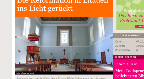 „evangelisch.de“ über Litauen